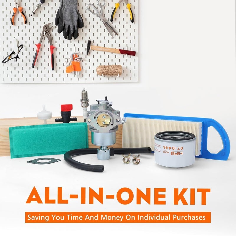 Hipa 594593 Carburetor for 591731 796109 17.5HP 14.5HP 15HP Engine Craftsman LT1000 Carburetor Toro 71286 71427 71428 71429 74301 Lawn Tractor - Image 3